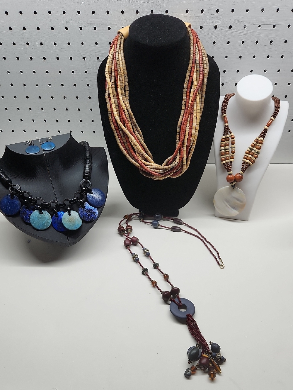 Mixed Bundle Of bohemian and artisan-style necklaces